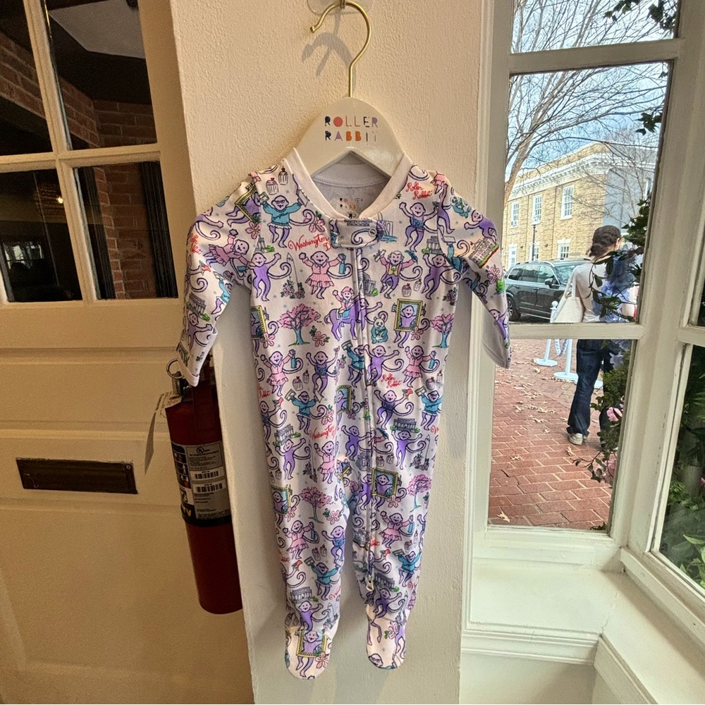 RARE Roller Rabbit x Georgetown Monkey Collection Pajamas – Size 2 Years (24M)